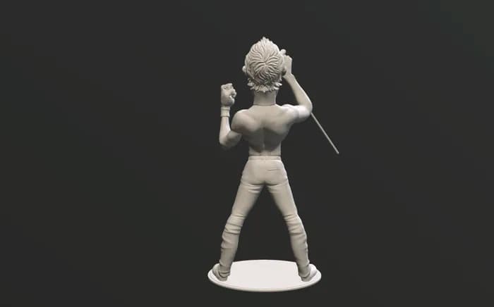 STL - Figura Freddie Mercury