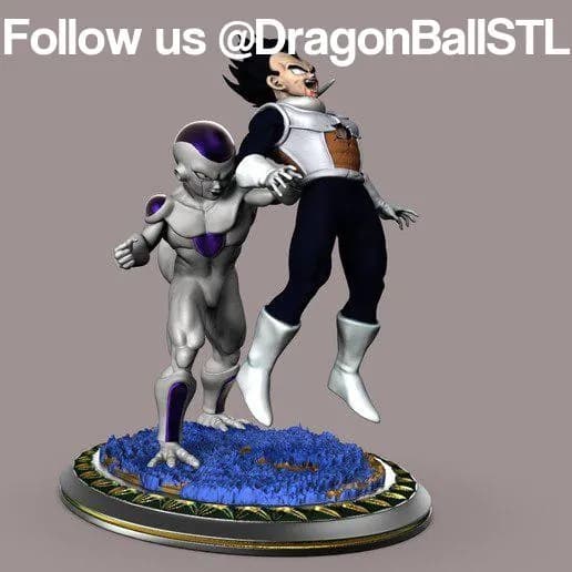 STL - Figura Freezer vs Vegeta
