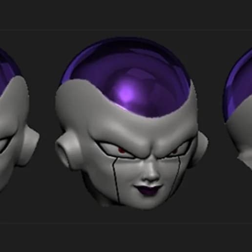 STL - Figura Freezer vs Vegeta render 5
