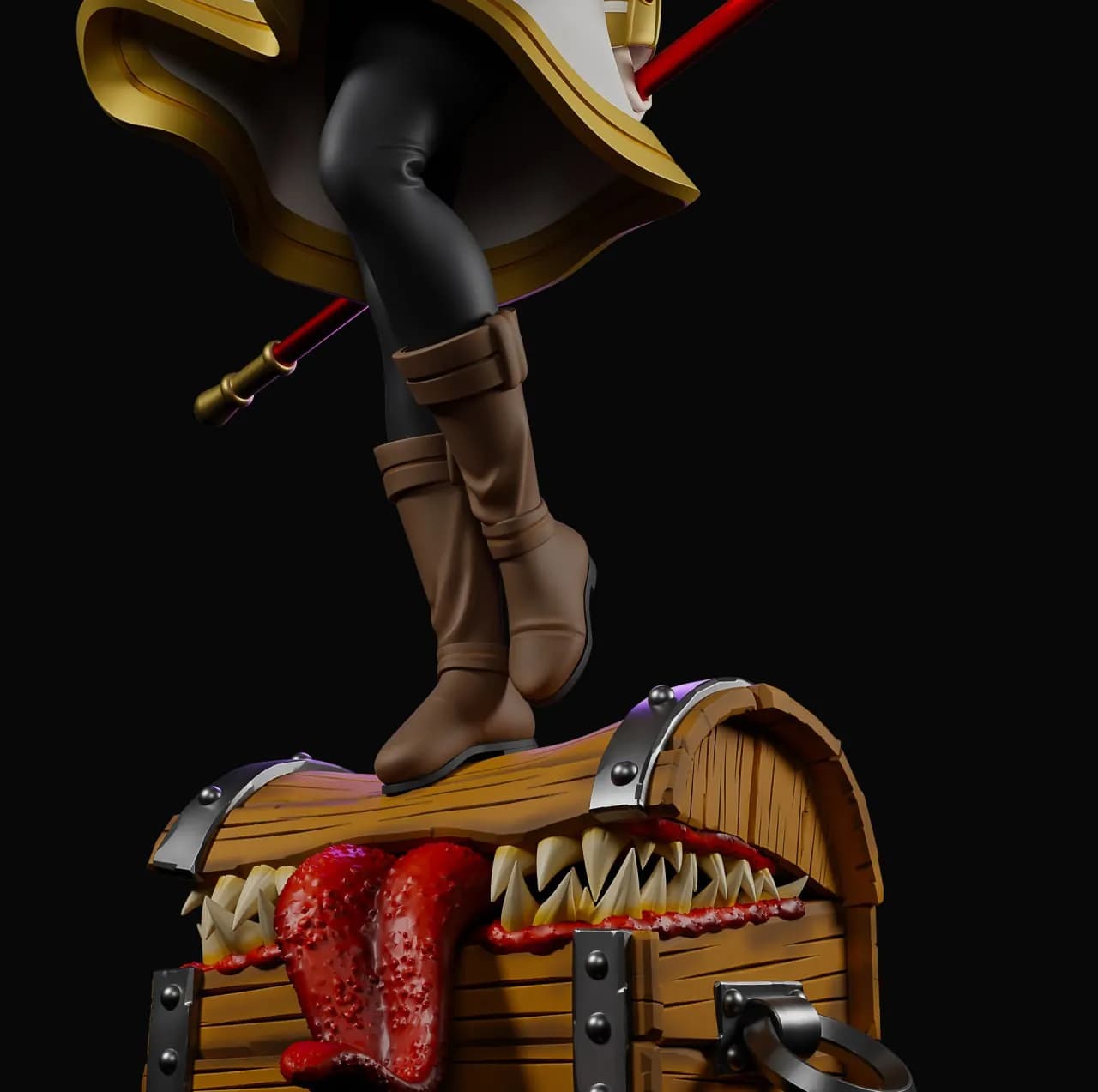 STL - Figura Frieren render 5