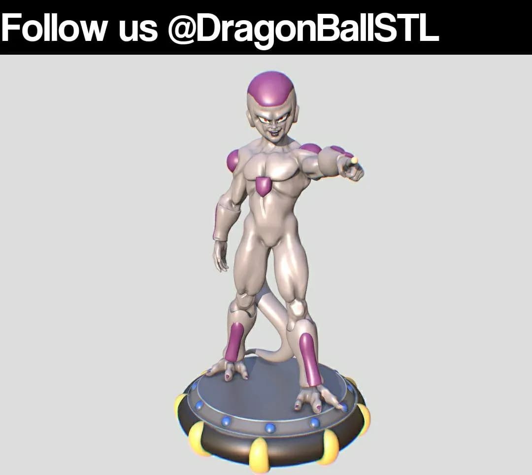 STL - Figura Frieza de Dragon Ball Z