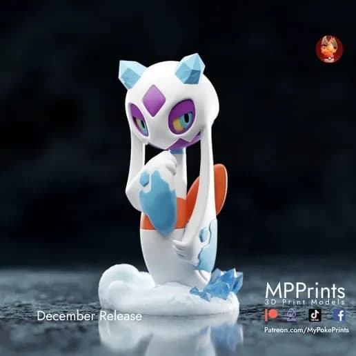 STL - Figura Froslass de Pokémon