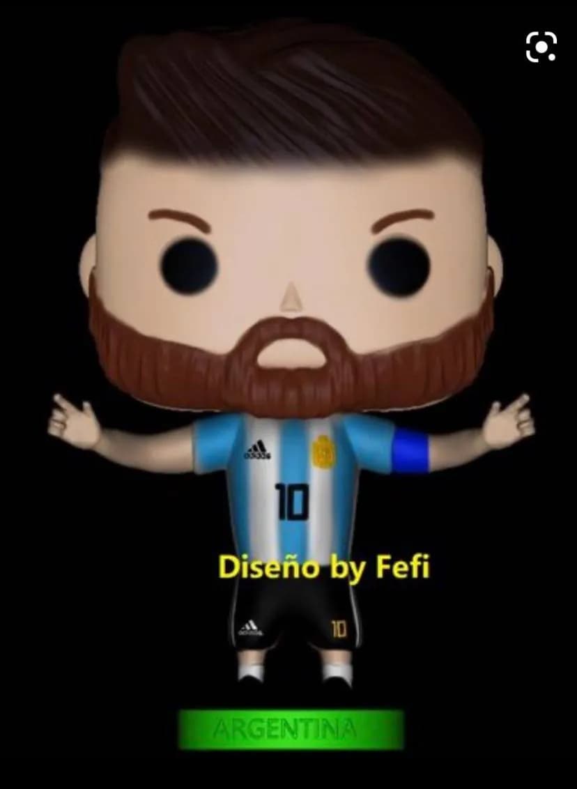 STL - Figura Funko Messi Lionel