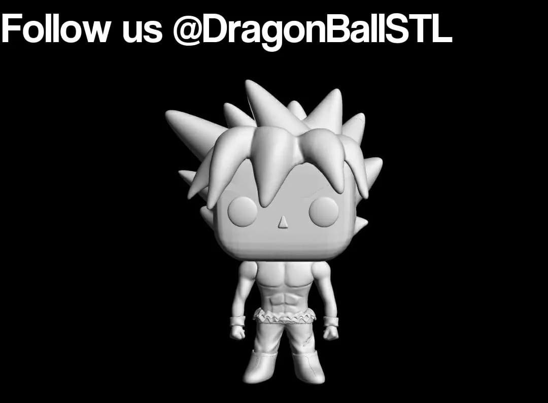 STL - Figura Funko Pop de Goku
