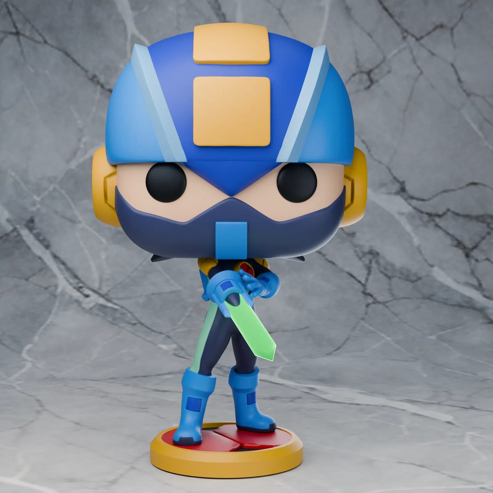 STL - Figura Funko Pop Mega Man