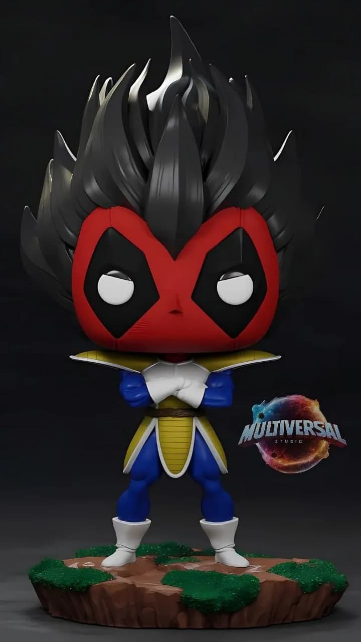 STL - Figura Funko Pop Vegetapool