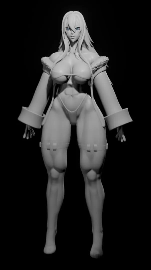 STL - Figura Ghislaine de Reze
