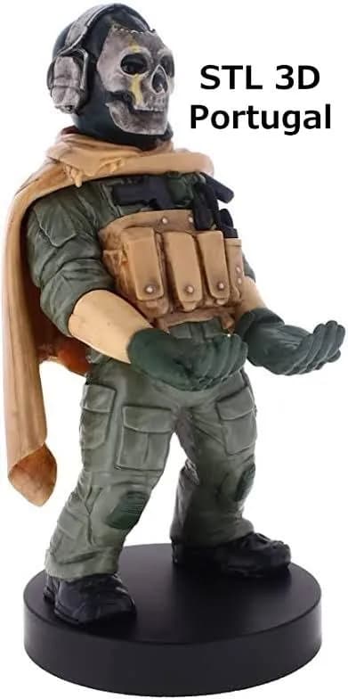STL - Figura Ghost Call of Duty