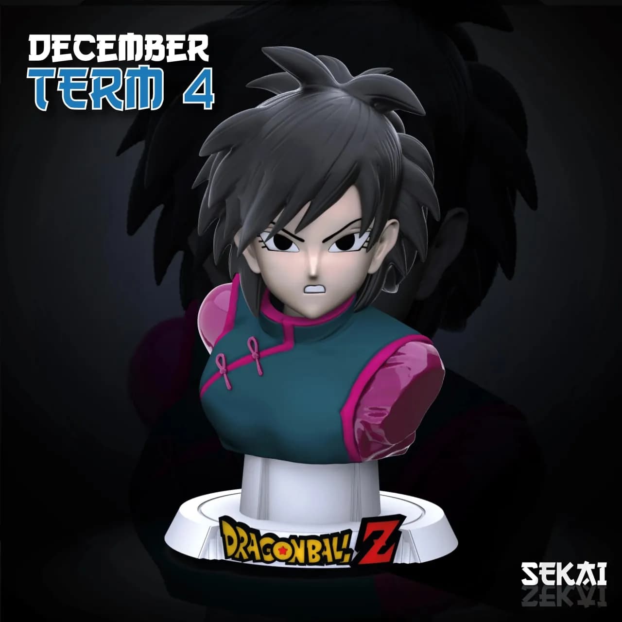 STL - Figura Gine Dragon Ball Z