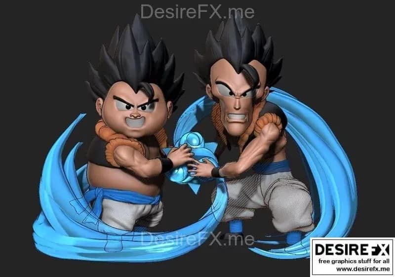 STL - Figura Gogeta Chibi