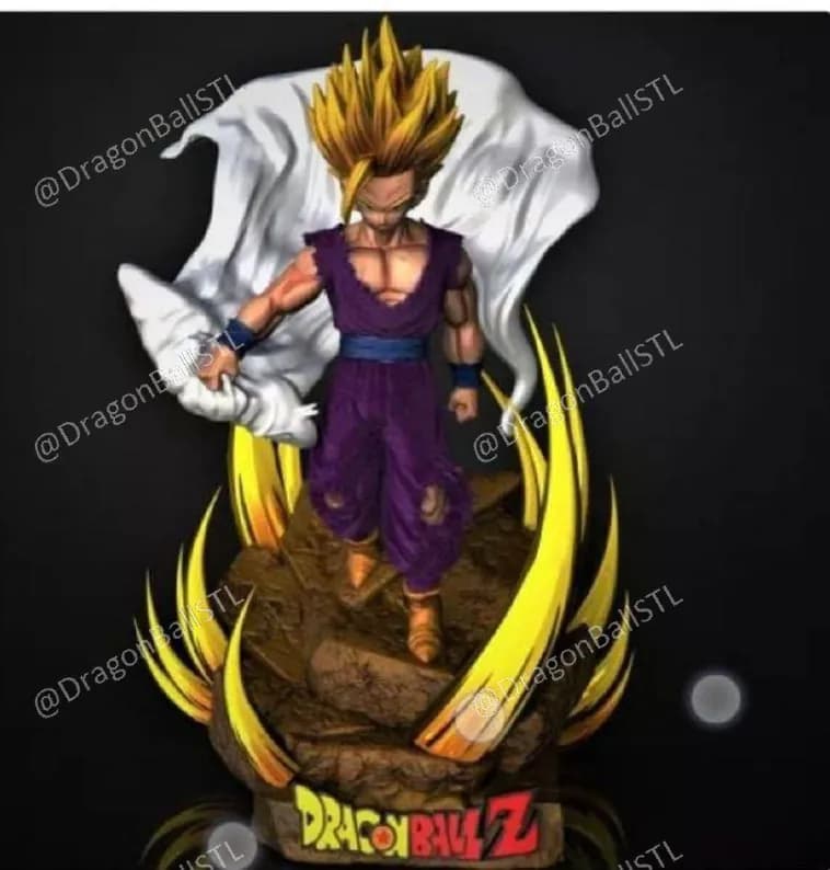 STL - Figura Gohan Super Saiyan 2
