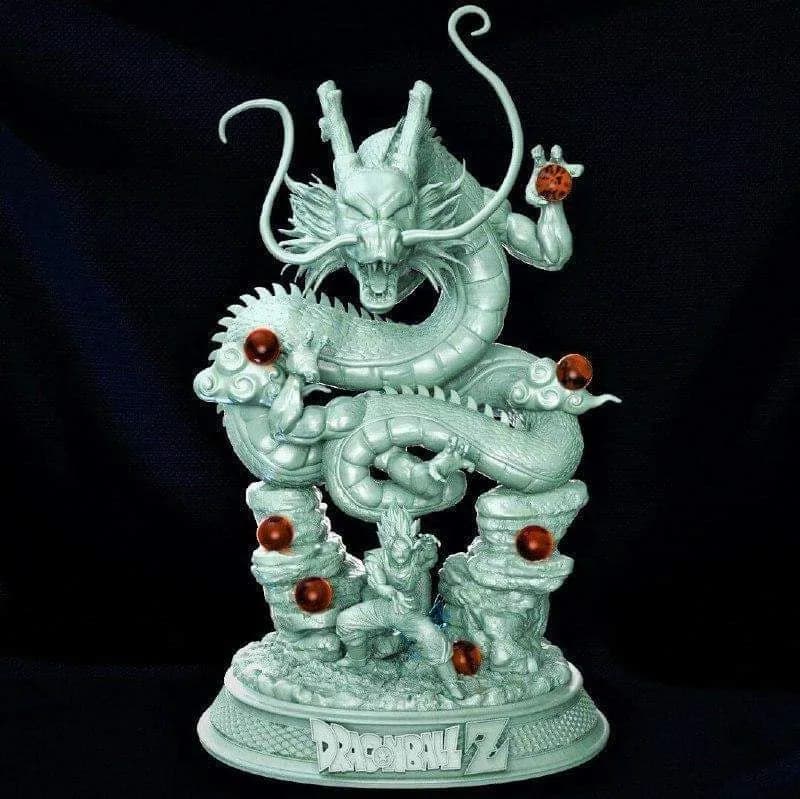 STL - Figura Goku con Shenron
