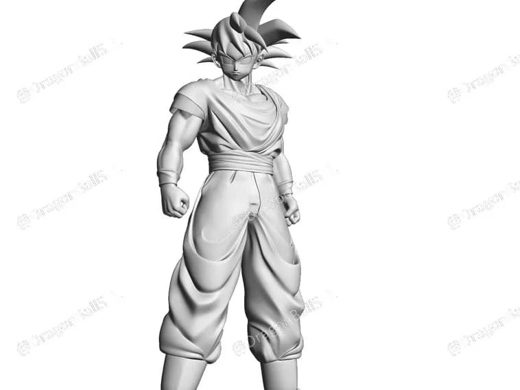 STL - Figura Goku Saiyajin