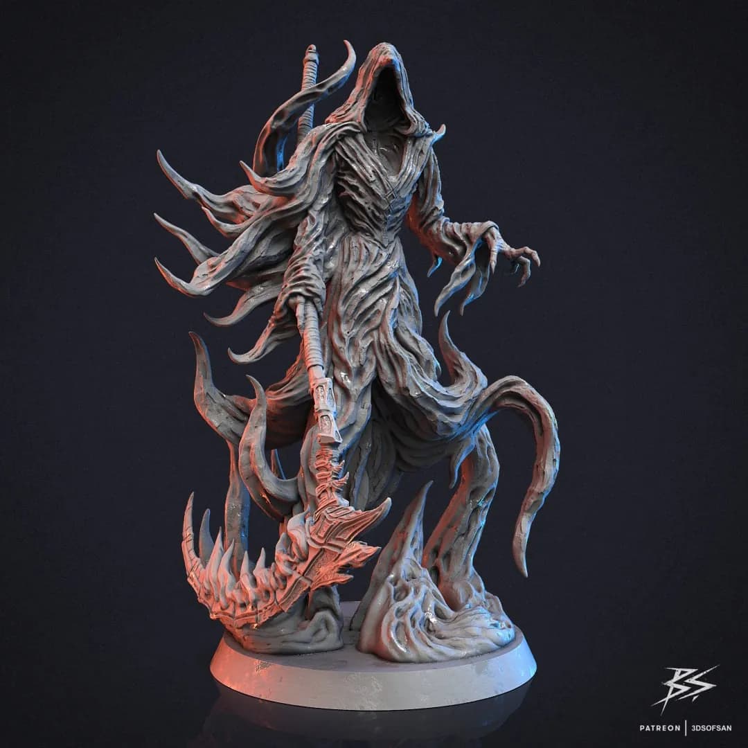 STL - Figura Grim Reaper con guadaña