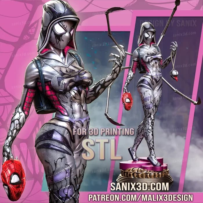 STL - Figura Gwenom 2