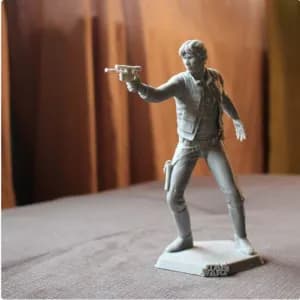 STL - Realistic Han Solo Figure