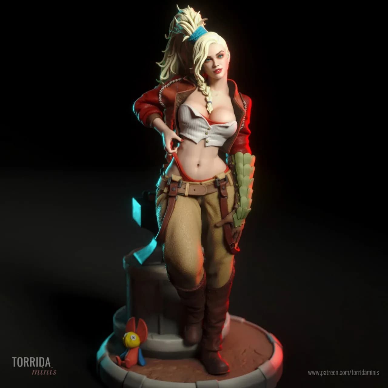 STL - Figura Harley Quinn 2