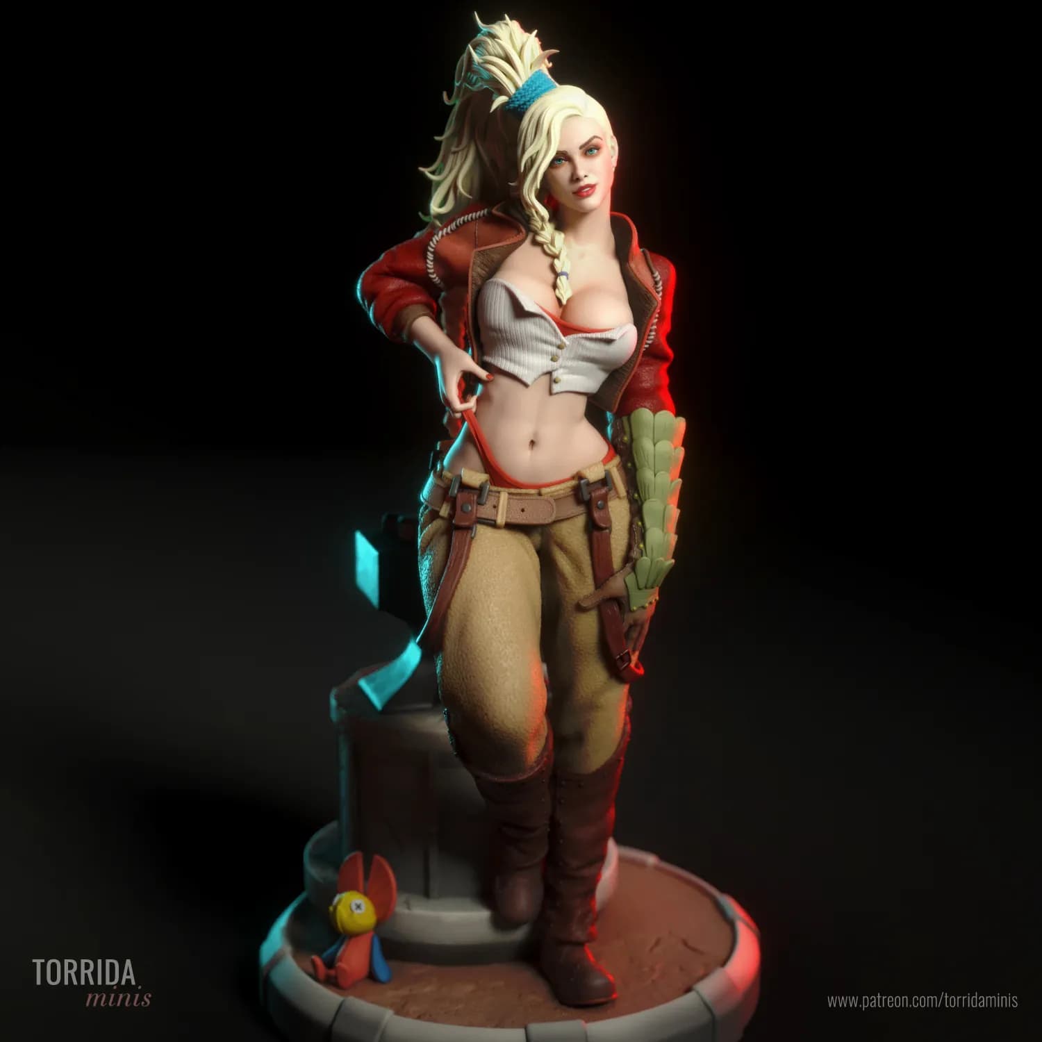 STL - Figura Harley Quinn 2