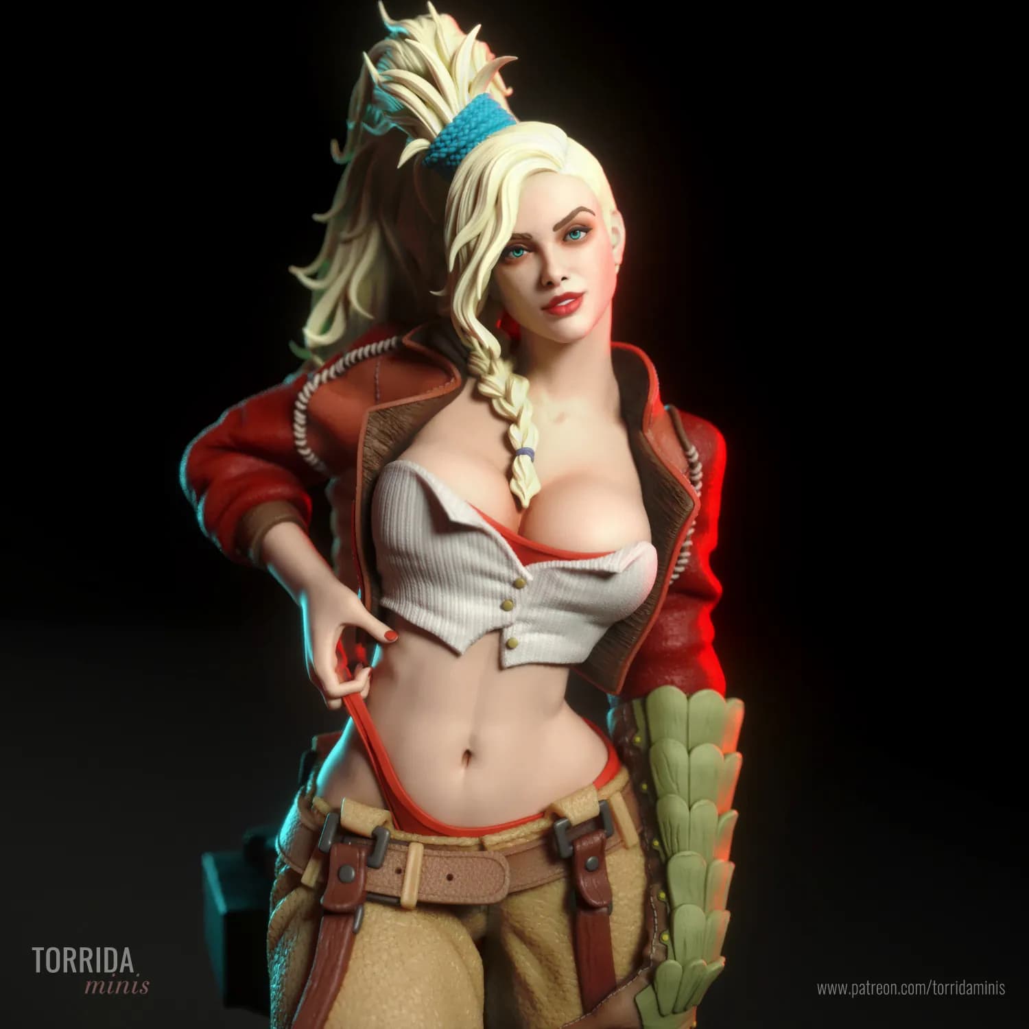 STL - Figura Harley Quinn 2