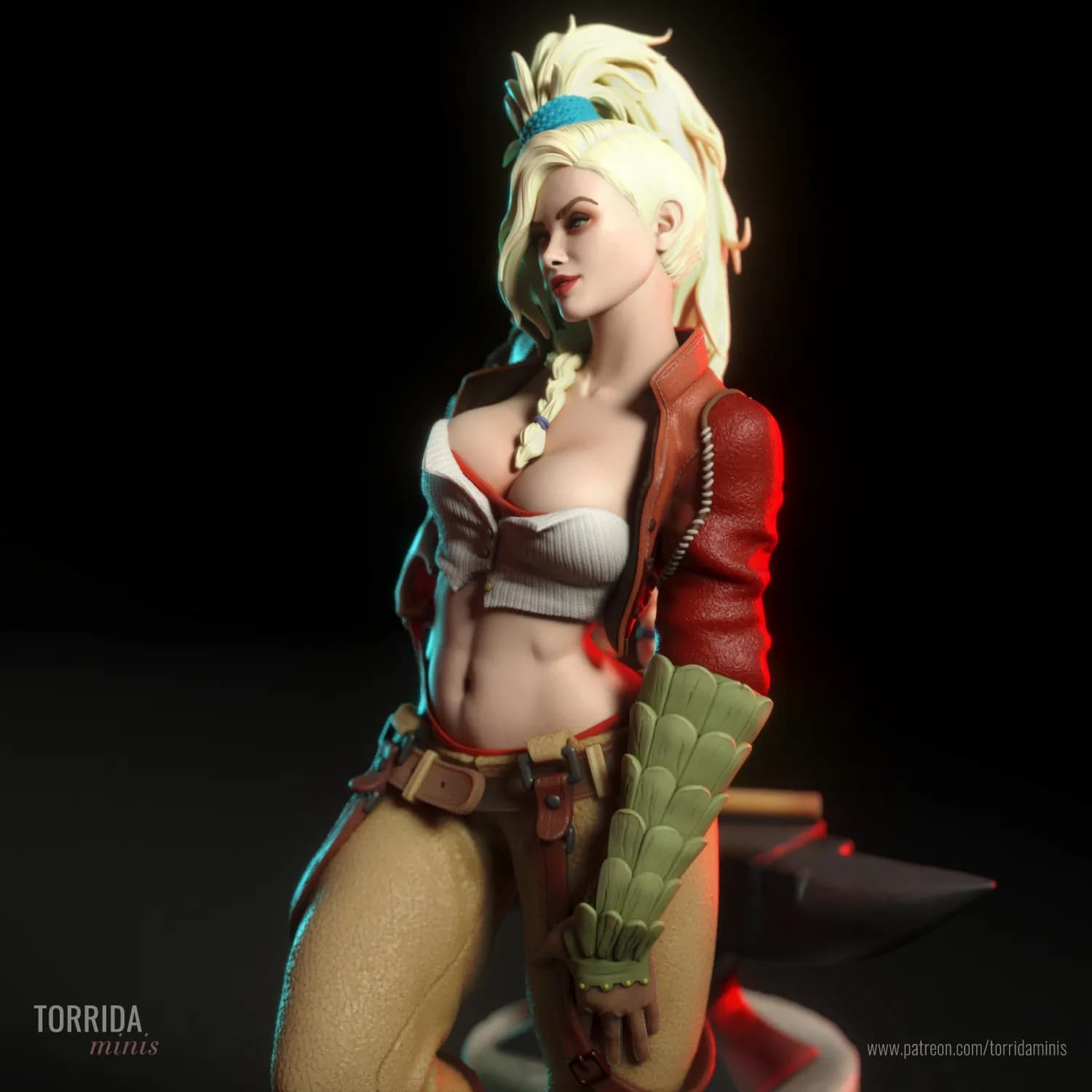 STL - Figura Harley Quinn 2