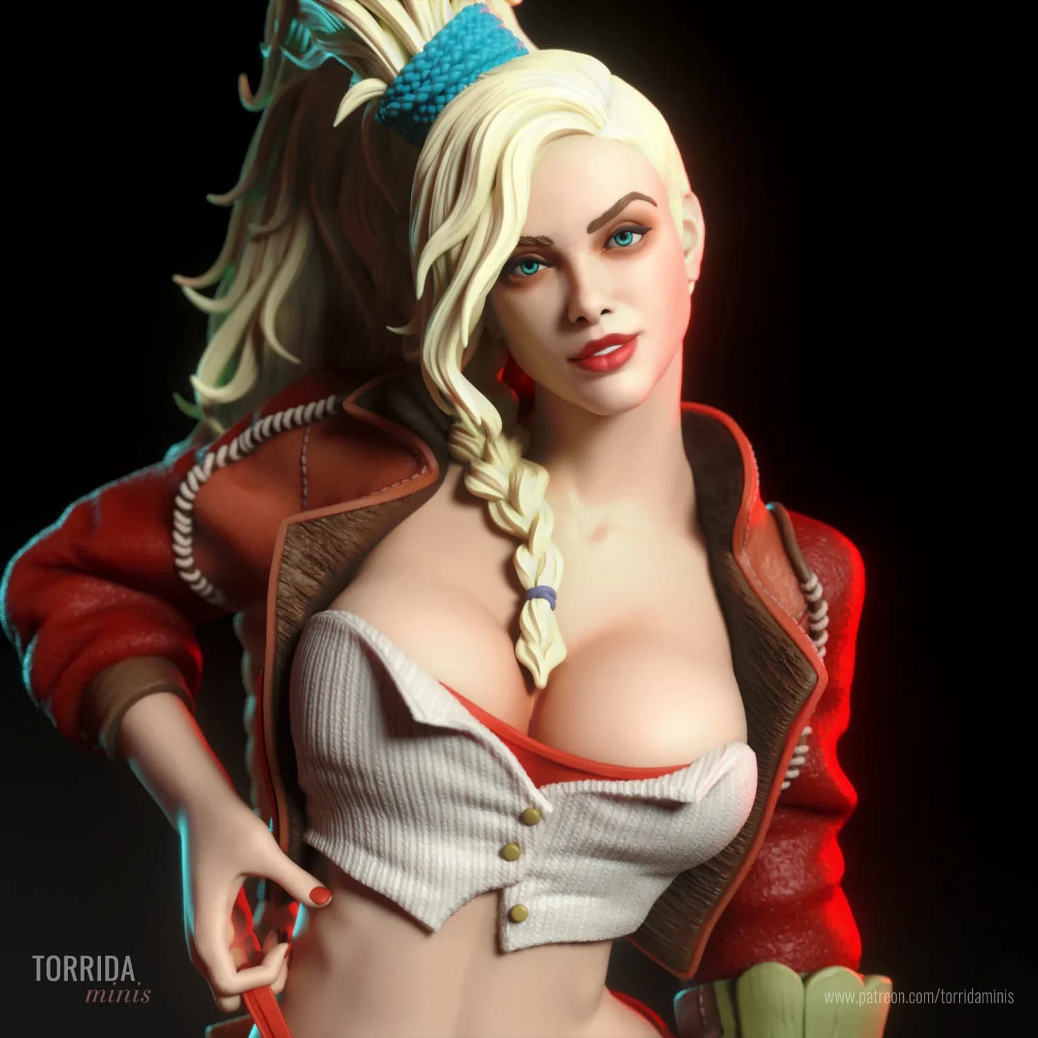 STL - Figura Harley Quinn 2