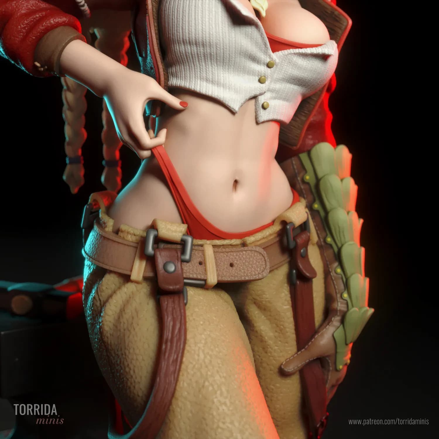 STL - Figura Harley Quinn 2