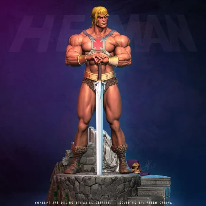STL - Figura He Man