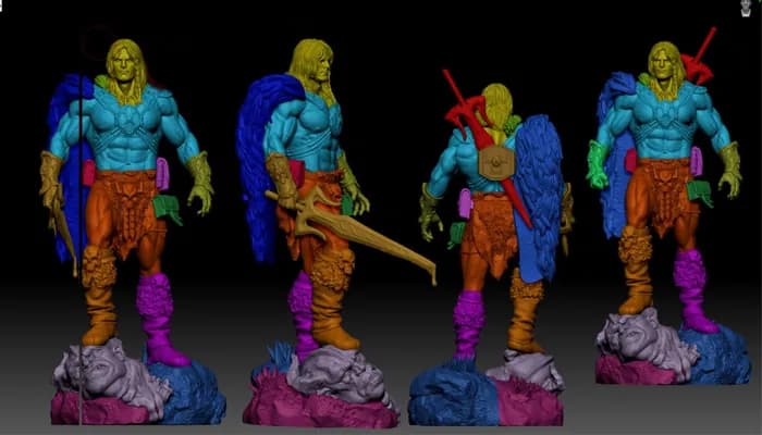 STL - Figura He Man 2