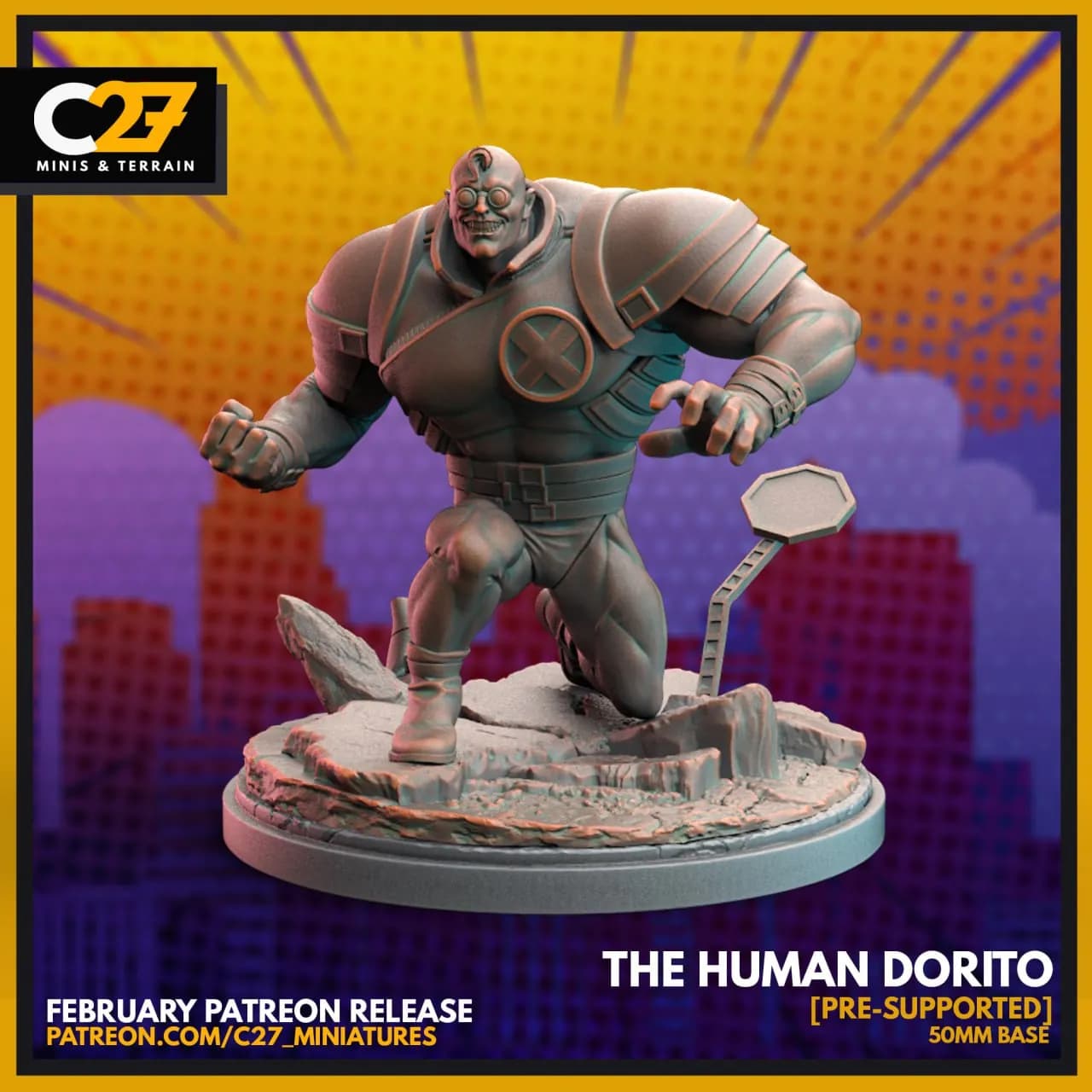 STL - Figura Human Dorito
