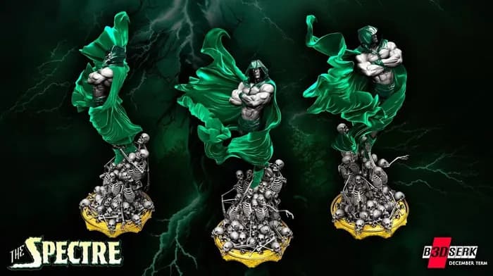STL - Figura Invincible render 5