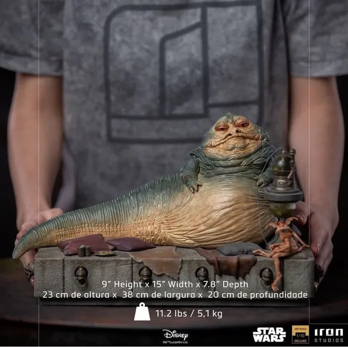 STL - Figura Jabba el Hutt Diorama