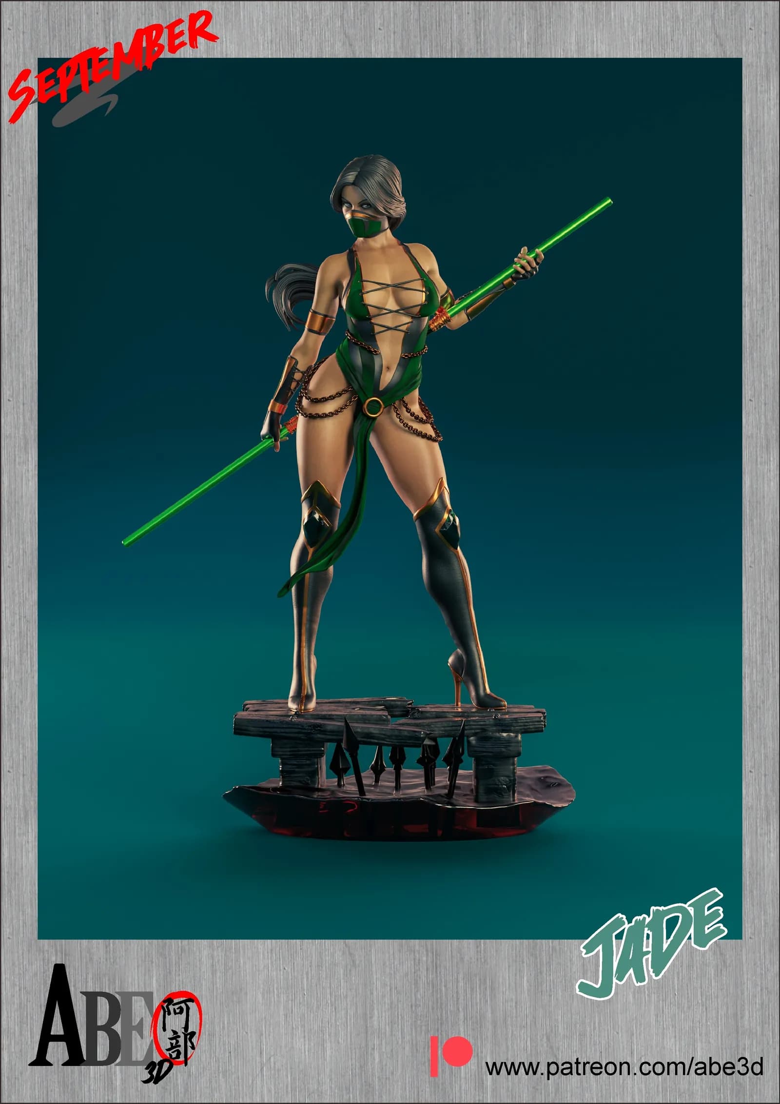 STL - Figura Jade Mortal Kombat