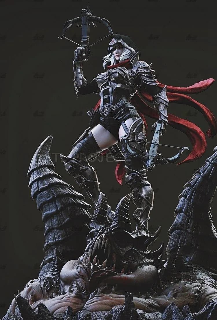 STL - Figura Jin Roh 2 render 2