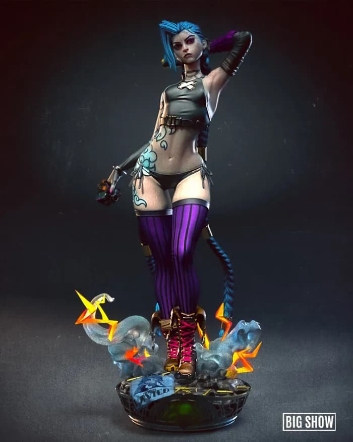 STL - Figura Jinx "Big Show"