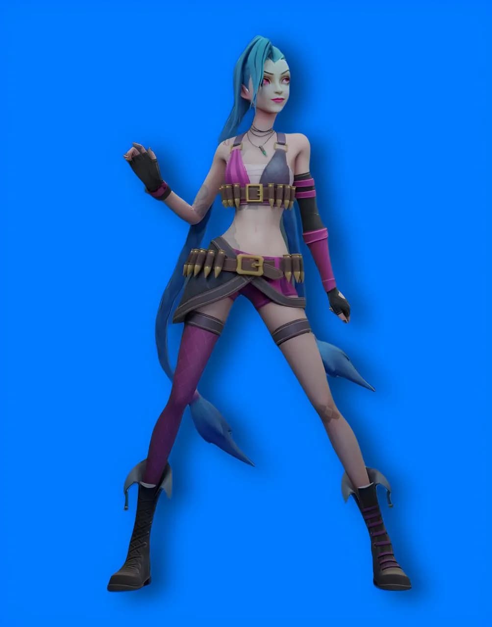STL - Figura Jinx "League of Legends"