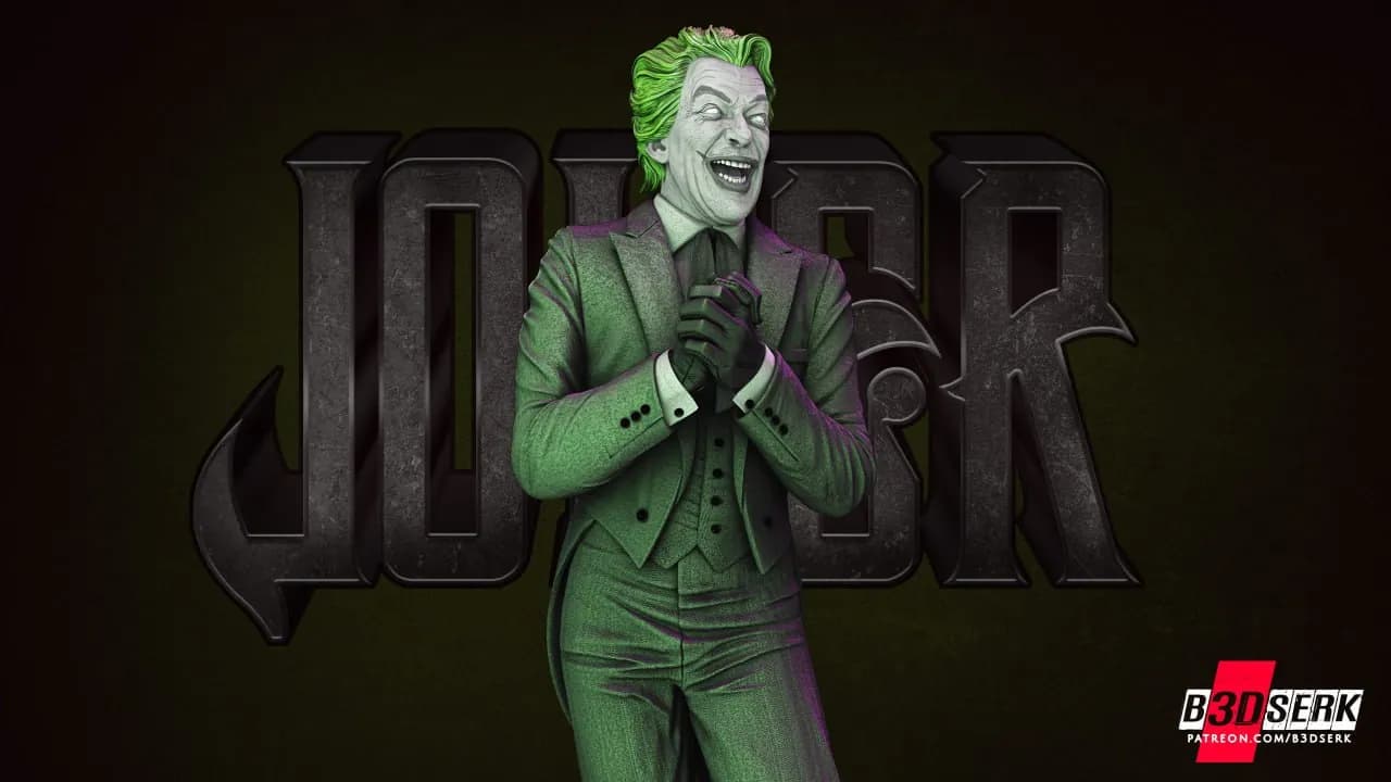 STL - Figura Joker estilo Romero