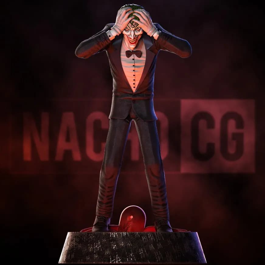 STL - Figura Joker Killing Joke
