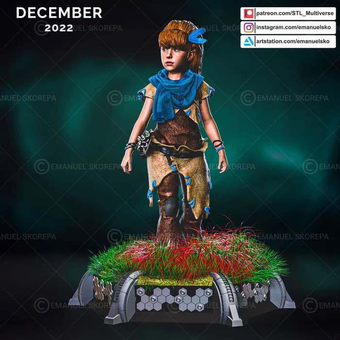 STL - Figura Joven Aloy