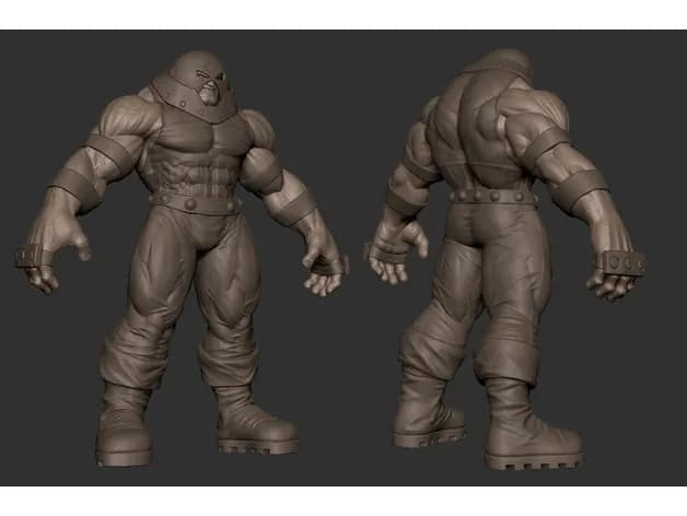 STL - Figura Juggernaut Estilo Marvel 2