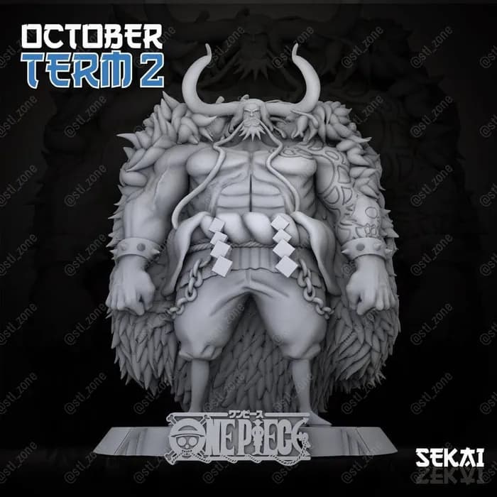 STL - Figura Kaido One Piece