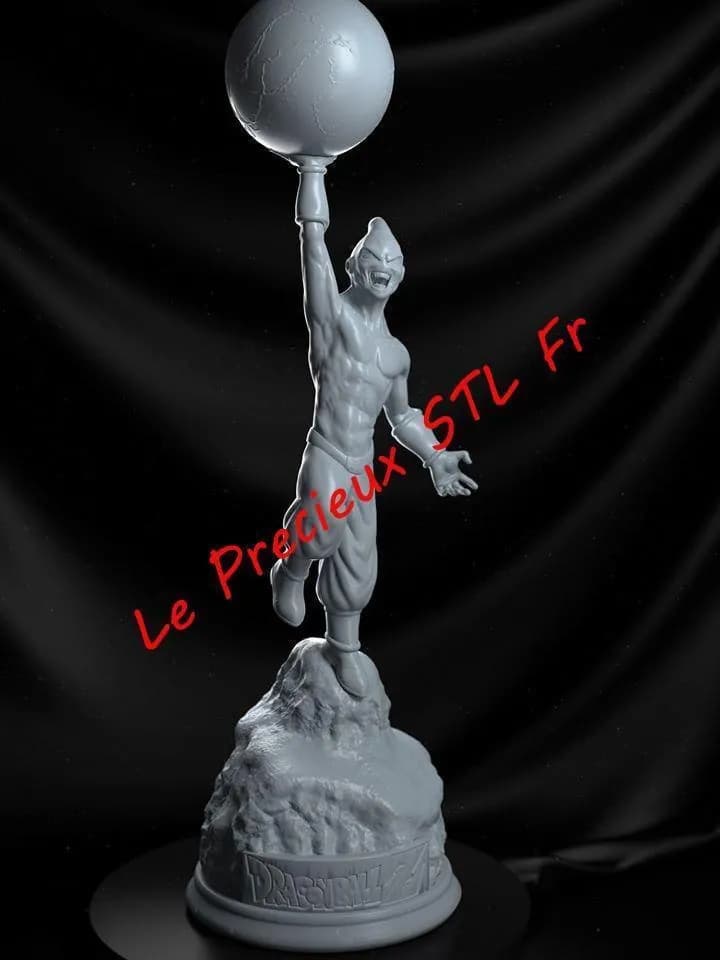 STL - Figura Kid Buu con Orbe
