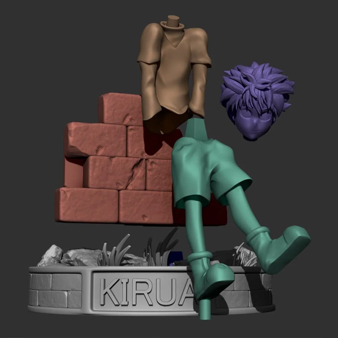 STL - Figura Kirua Zoldyck