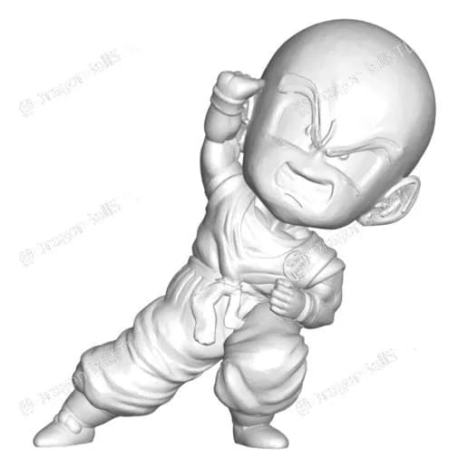 STL - Figura Krilin Chibi Dragon Ball Z