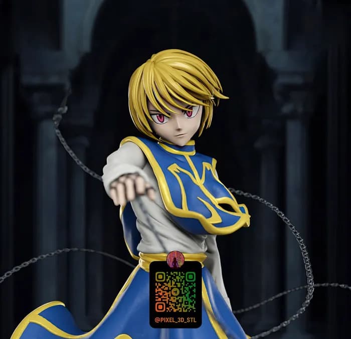 STL - Figura Kurapika Hunter x Hunter