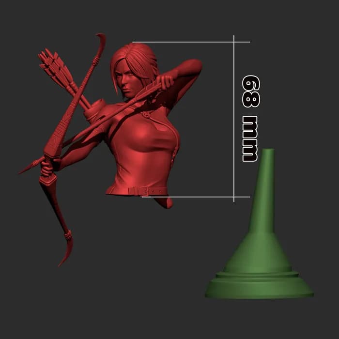 STL - Figura Lara Croft