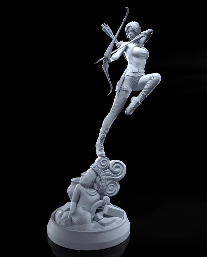 STL - Figura Lara Croft