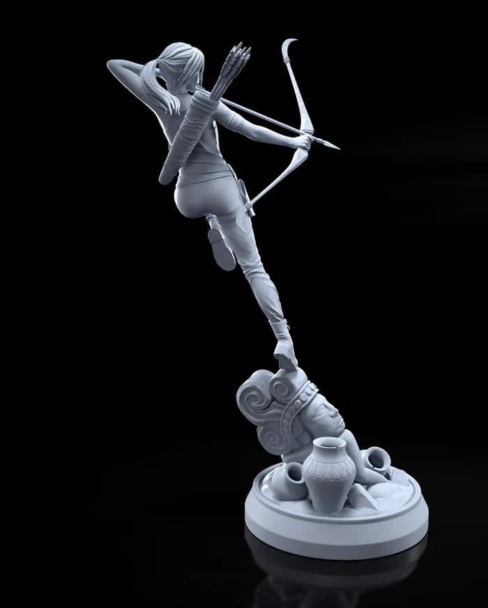 STL - Figura Lara Croft