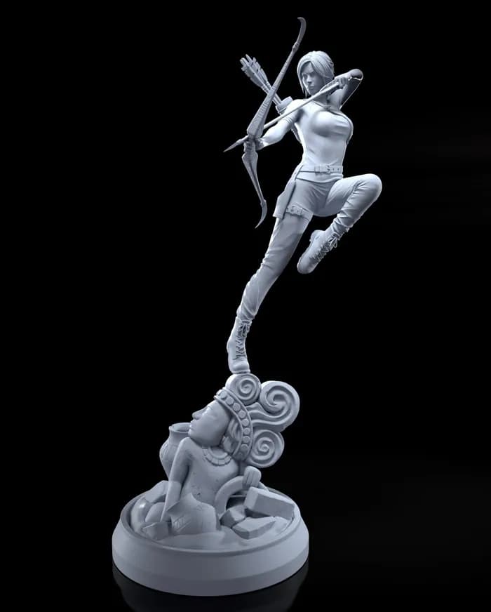 STL - Figura Lara Croft