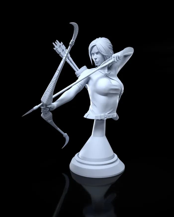 STL - Figura Lara Croft