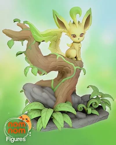 STL - Figura Leafeon en Árbol